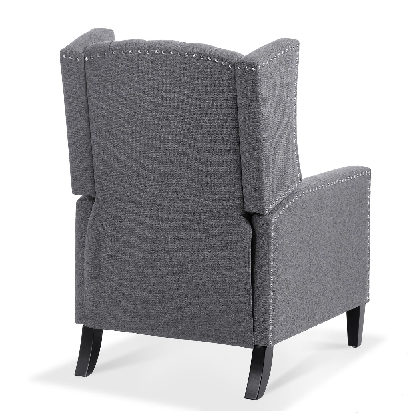 Manual Wing Chair Recliner - Gray