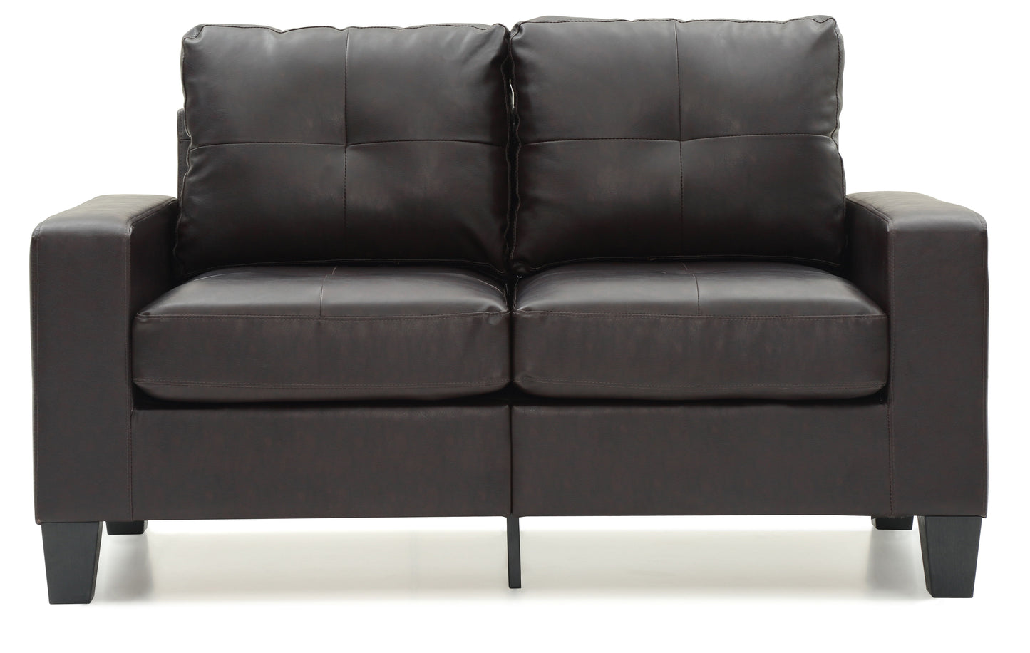 Modular Loveseat - Dark Brown