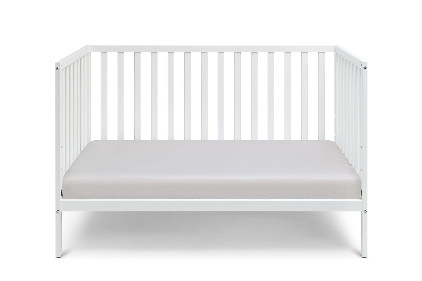 Palmer - 3 In 1 Convertible Island Crib - White