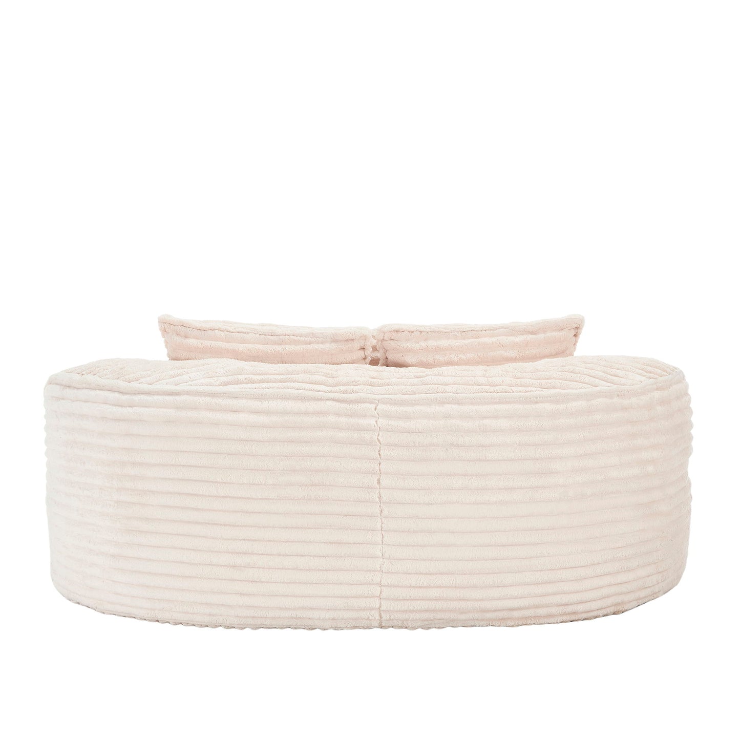 Bean Bag Sofa Lazy Sofa Comfort Lounger High Back Chair For Adults And Kids, Indoor & Outdoor - Beige
