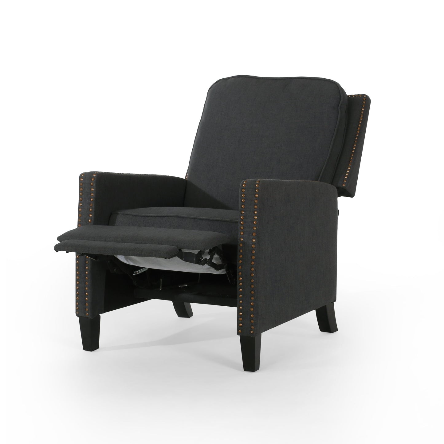 Wide Manual Standard Recliner - Dark Gray