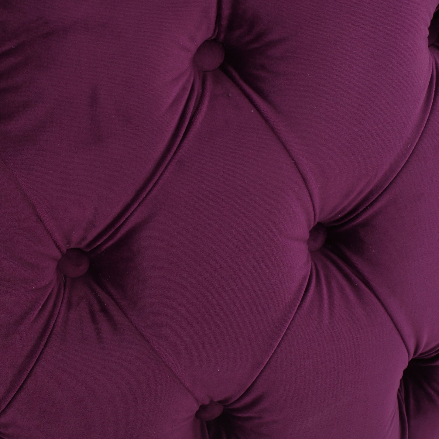 Modern Glam Ottoman Velvet - Fuchsia