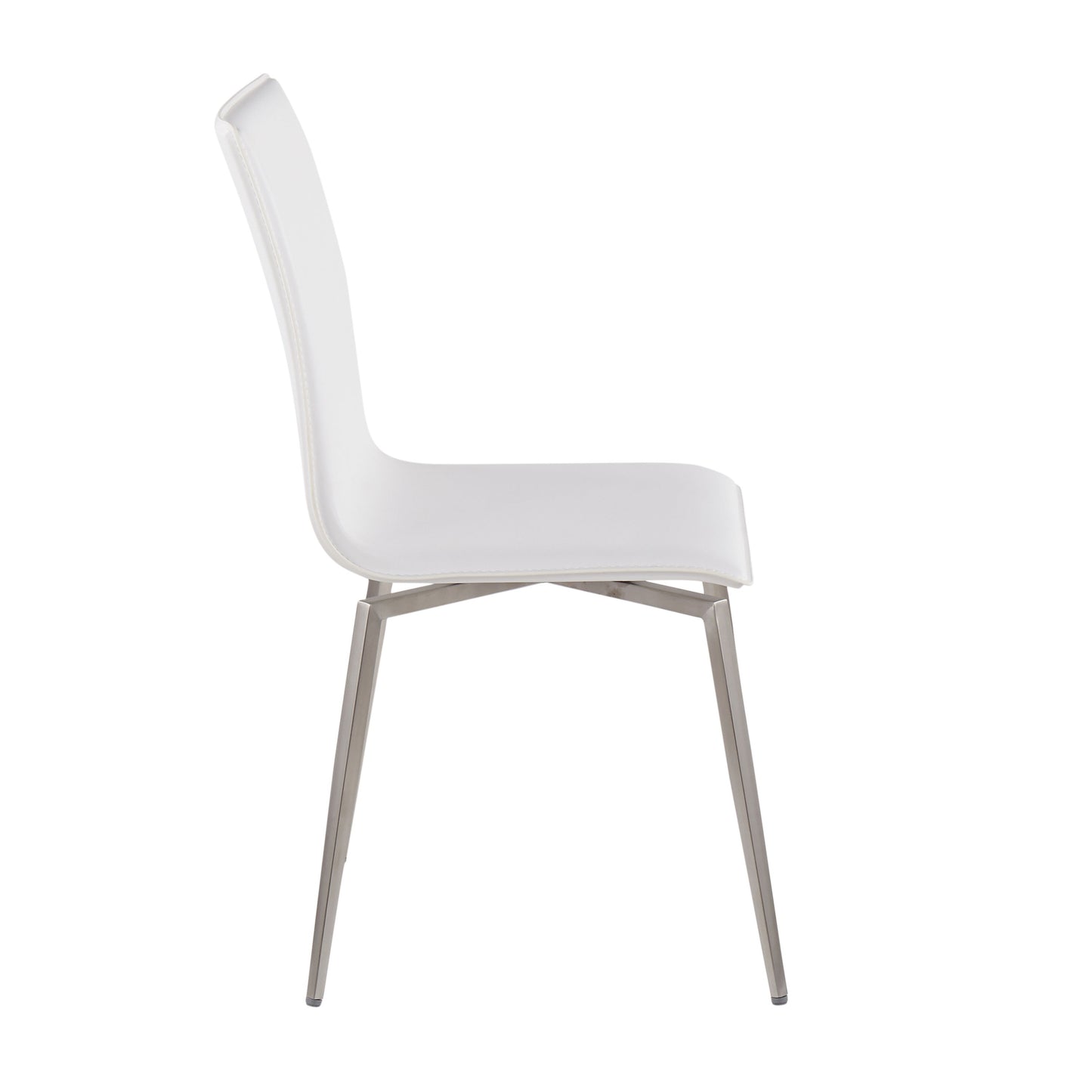 Mason - Contemporary Upholstered Chair (Set of 2) - White