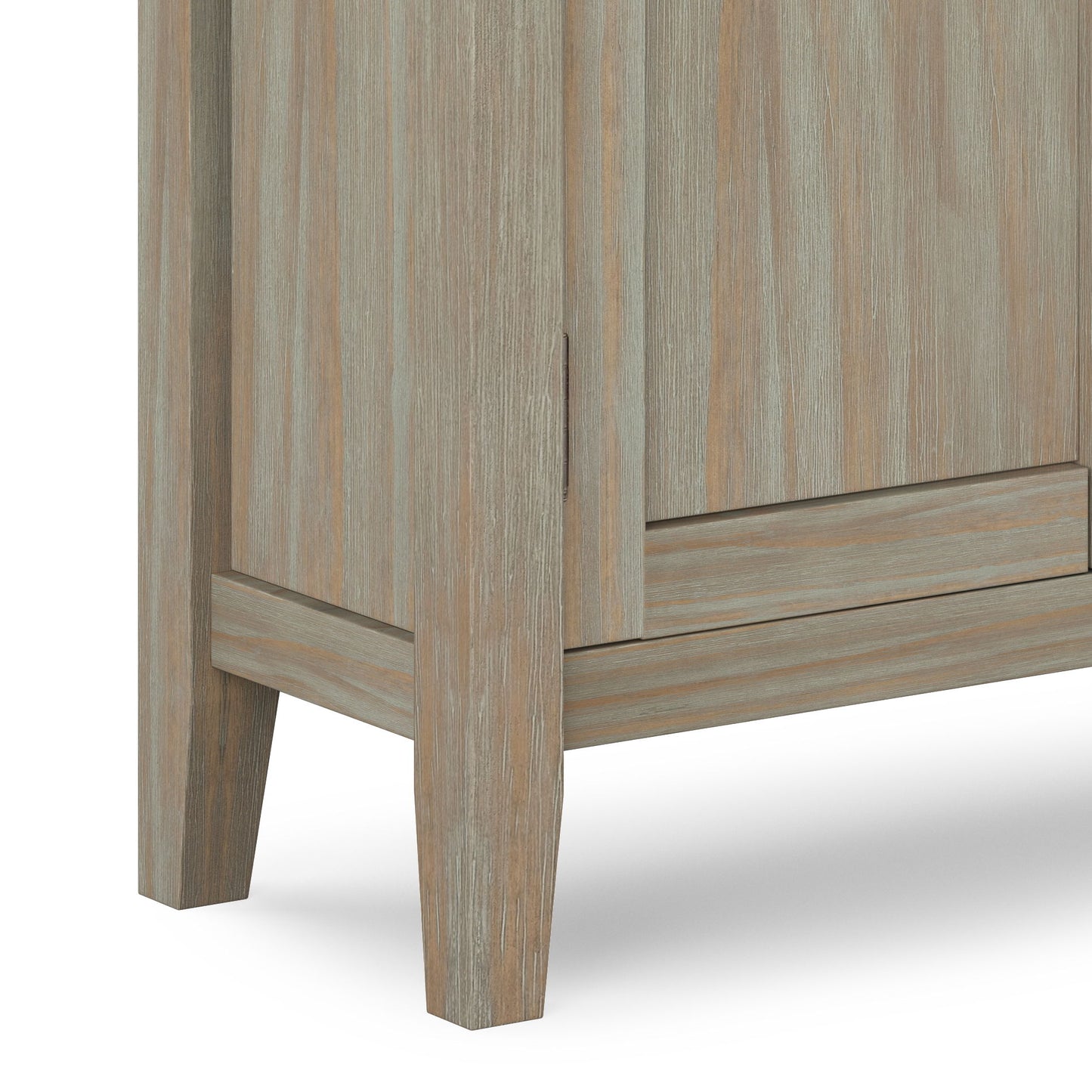 Redmond - Low Storage Cabinet - Distressed Gray
