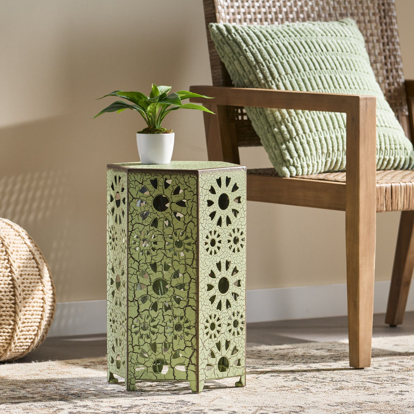 Eliana - Side Table - Green