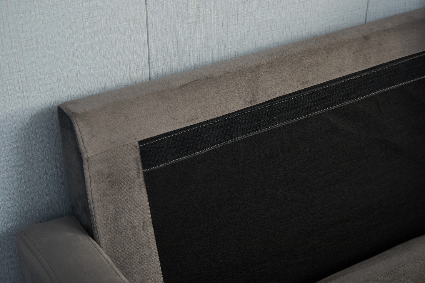 Plush Comfort Loveseat - Gray