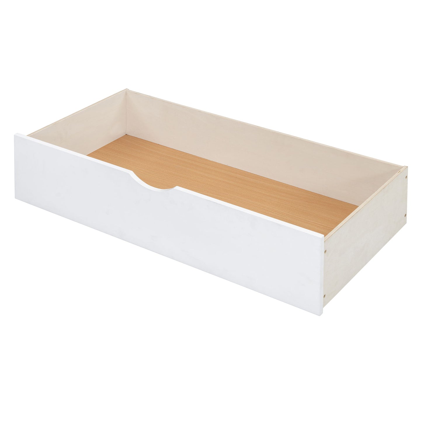 Twin Size Daybed With 2 Drawers And All In One Cabinet And Shelf - White