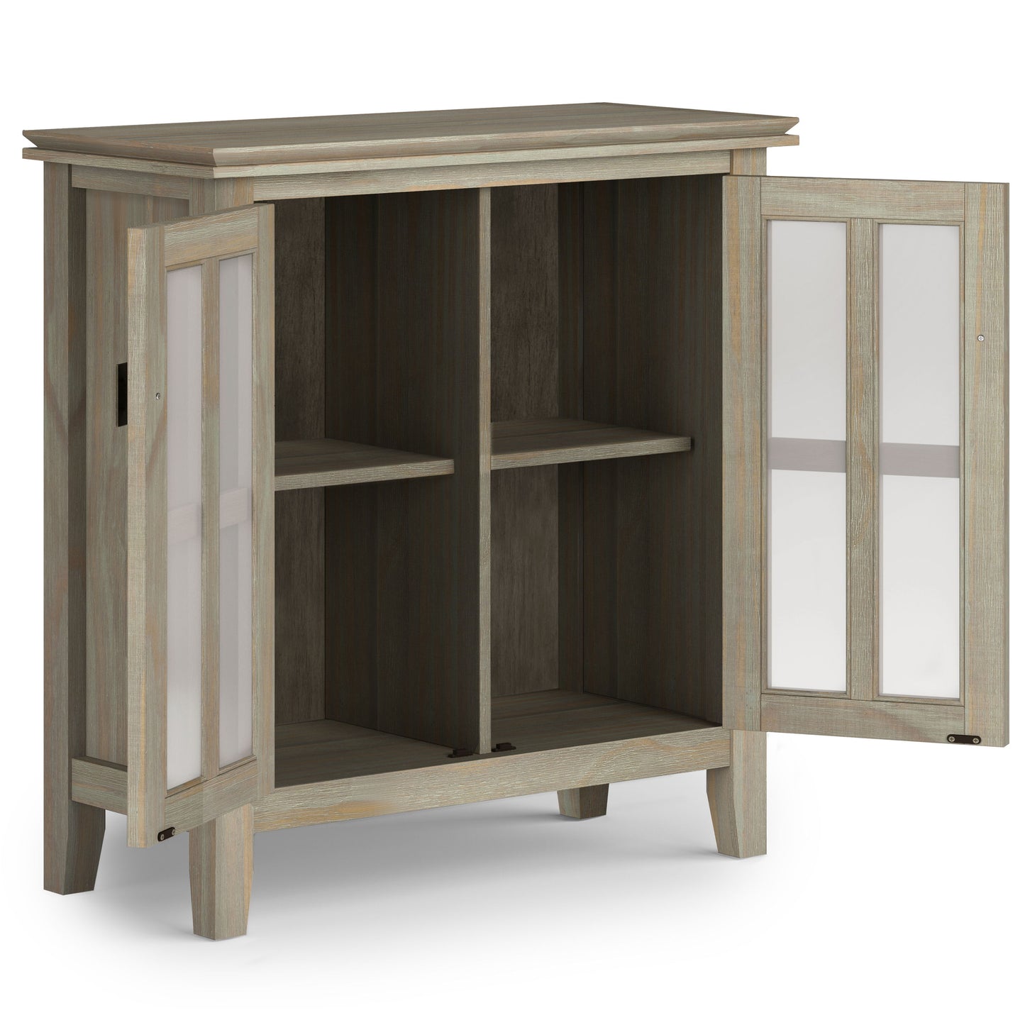 Artisan - Low Storage Cabinet - Distressed Gray