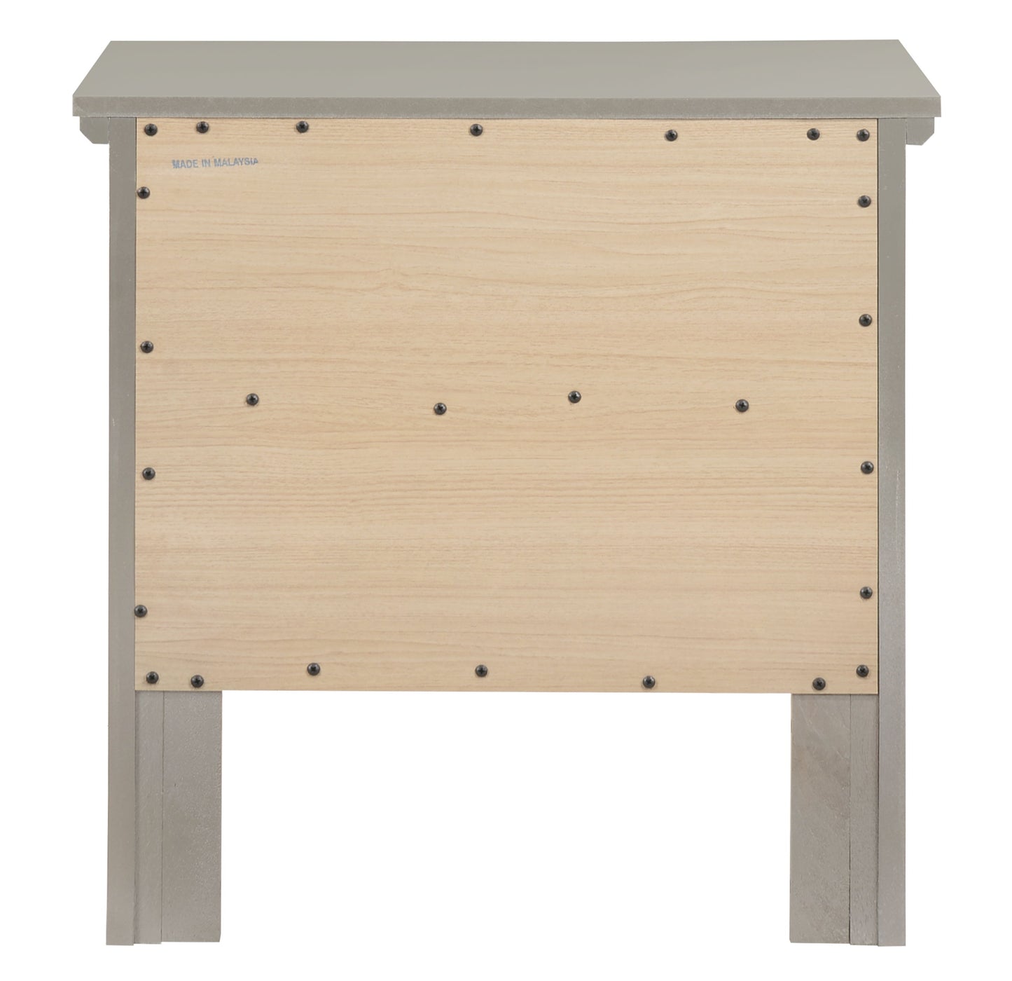 Primo - Nightstand - Silver Champagne