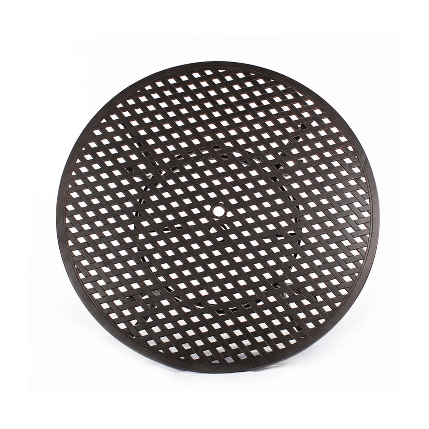 Round Dining Table - Dark Lava Bronze