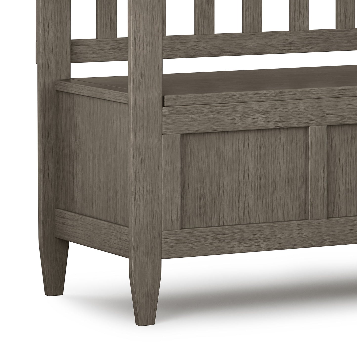 Brooklyn - Entryway Storage Bench - Farmhouse Gray