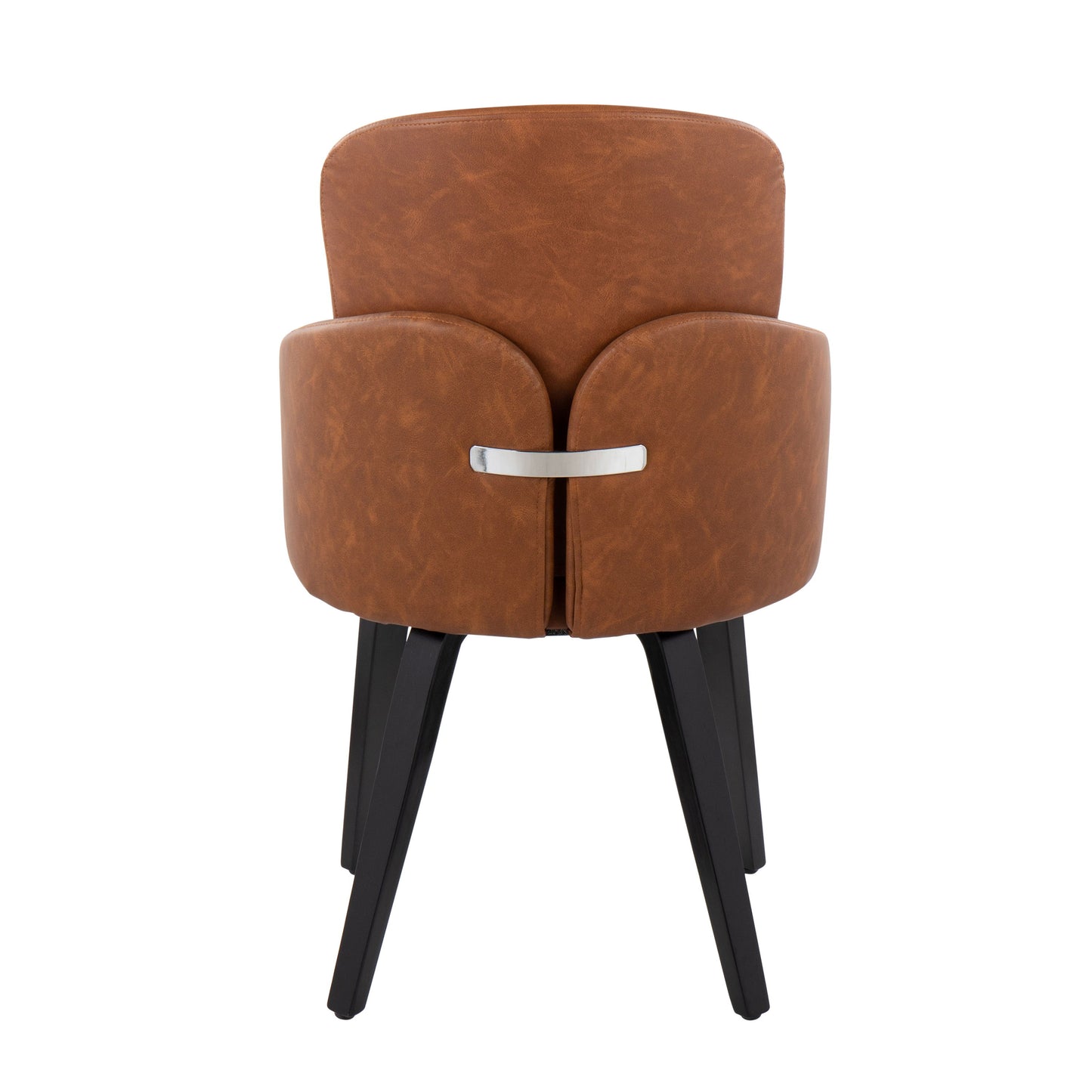 Dahlia - Contemporary Dining Chair (Set of 2) - Camel / Black