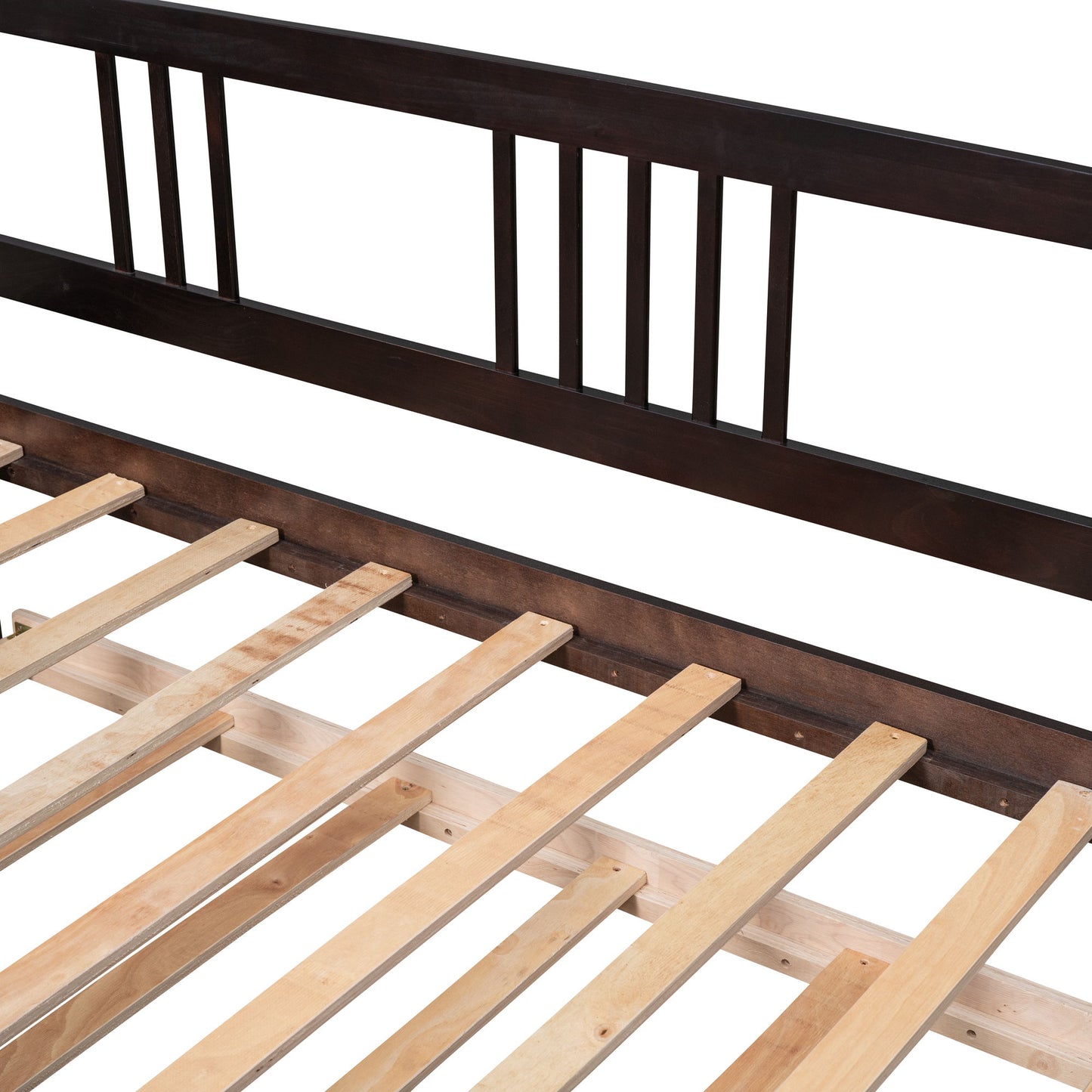 Twin Size DayBed With Twin Size Trundle - Espresso