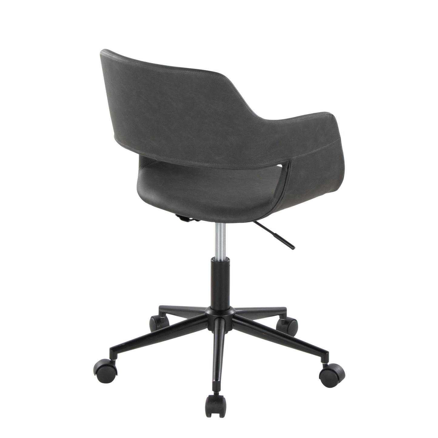 Margarite - Contemporary Task Chair - Black / Gray
