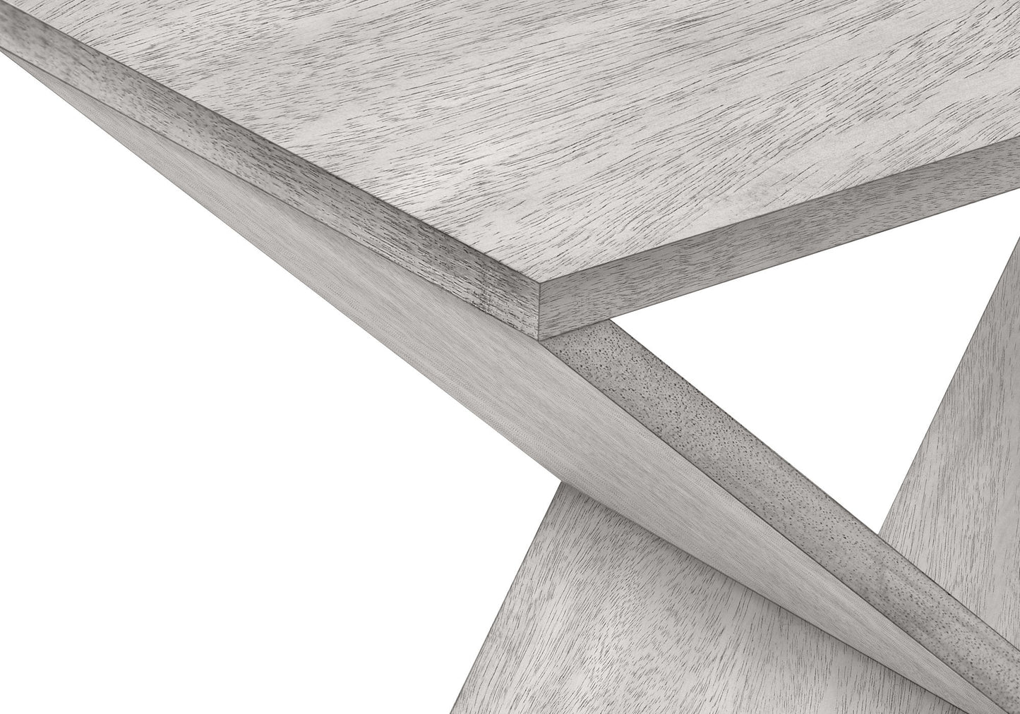 Accent Side Table, Contemporary - Gray Wash