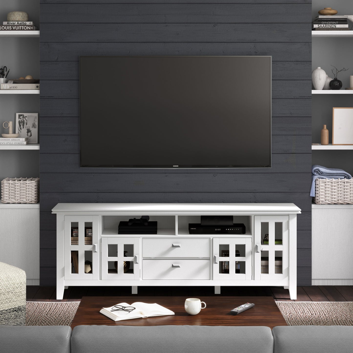 Artisan - TV Media Stand - White