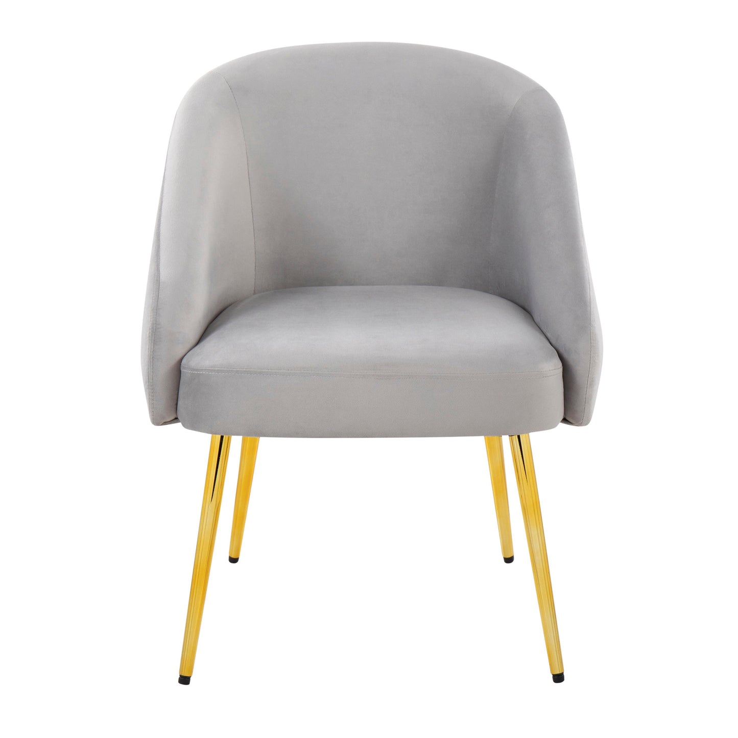 Shiraz - Contemporary / Glam Chair - Gold / Silver