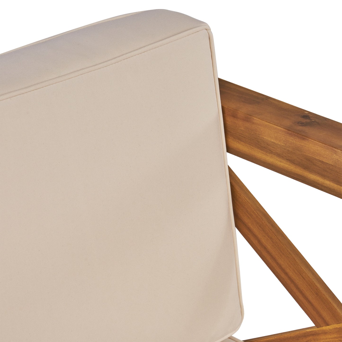 Brava - Modern Club Chair With Water Resistant Cushions - Beige