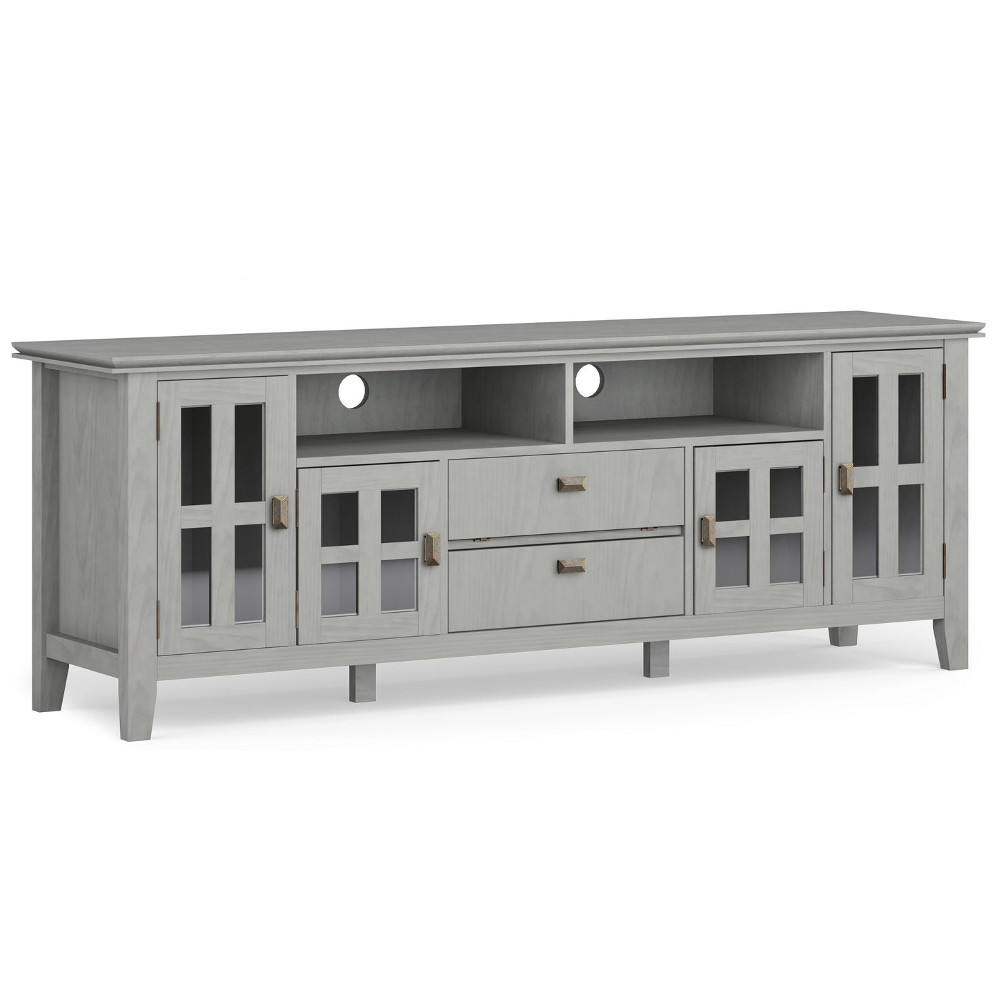 Artisan - TV Media Stand - Fog Gray