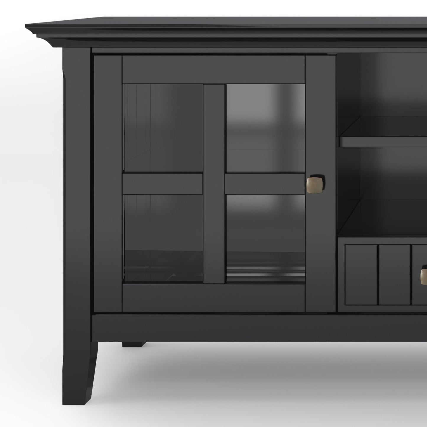 Acadian - TV Media Stand - Black