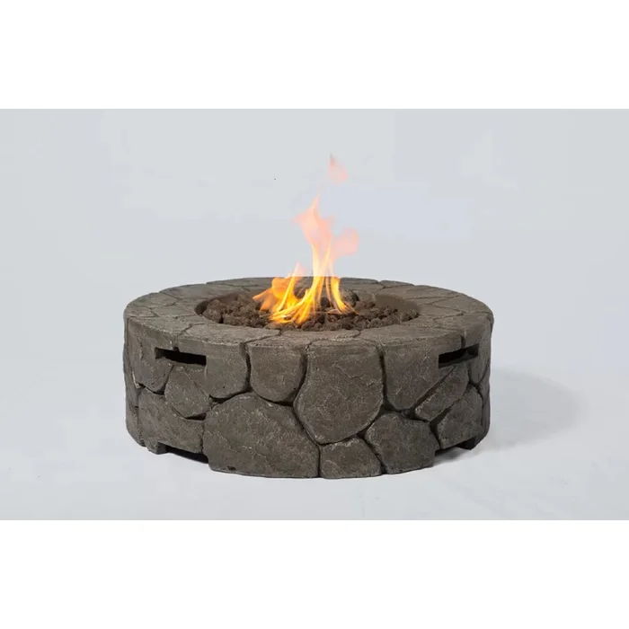 Reinforced - Outdoor Fire Pit - Charcoal Gray