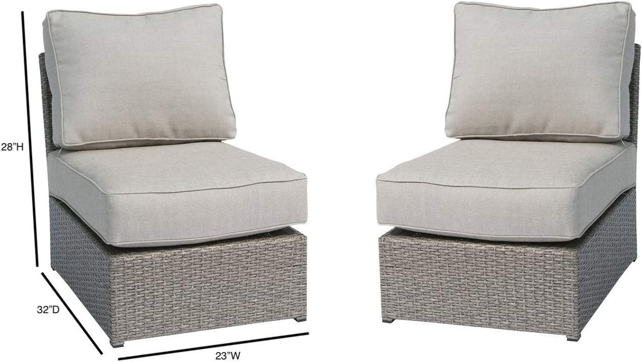 Patio Lounge Chairs - Gray Mix