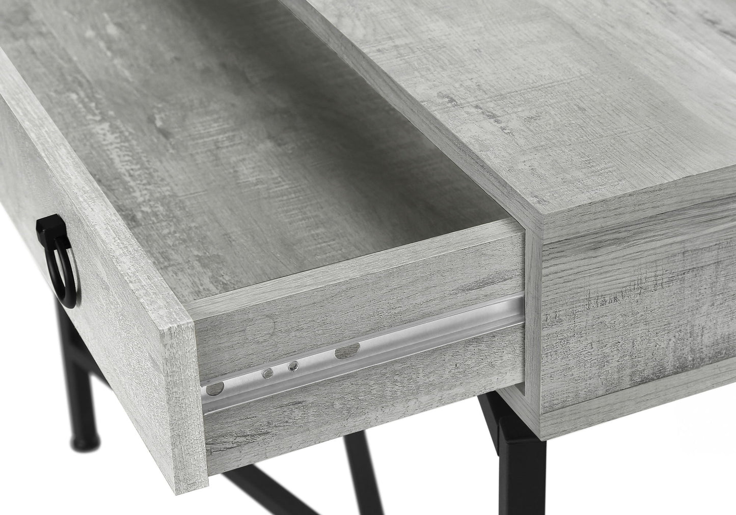 Accent Console Table For Entryway, Storage Drawer, Contemporary & Modern - Gray