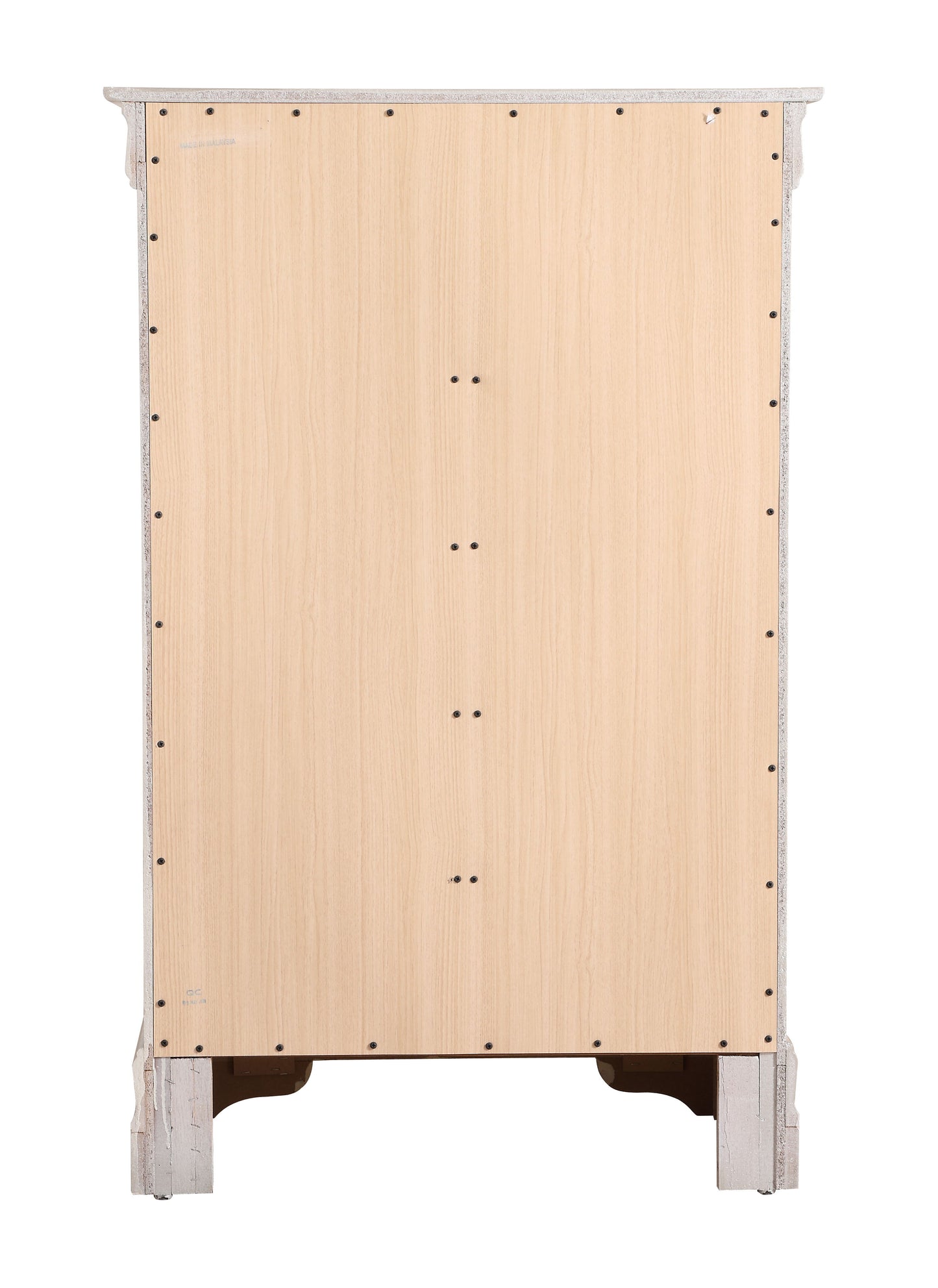 Lorana - Modern Chest - Silver Champagne