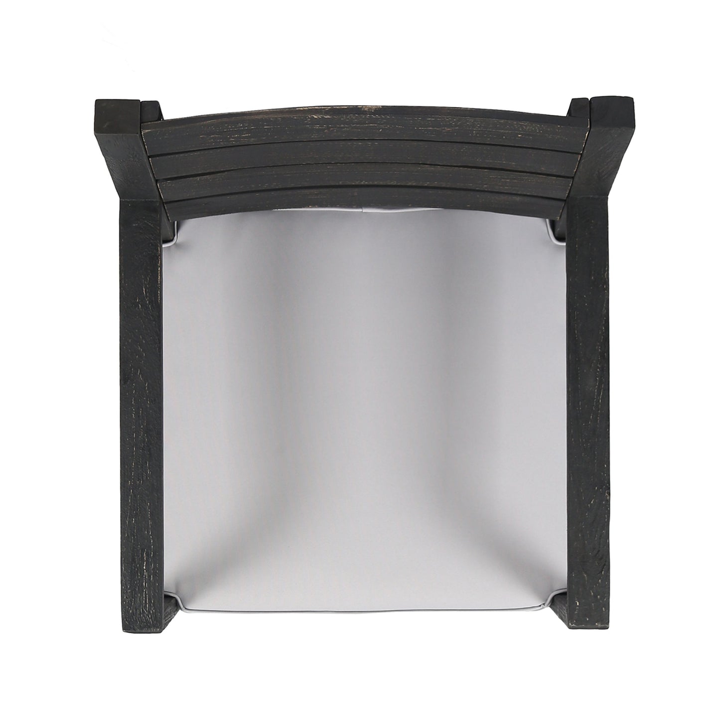 Outdoor Dining Chair (Set of 2) - Dark Gray / Light Gray - Dark Gray
