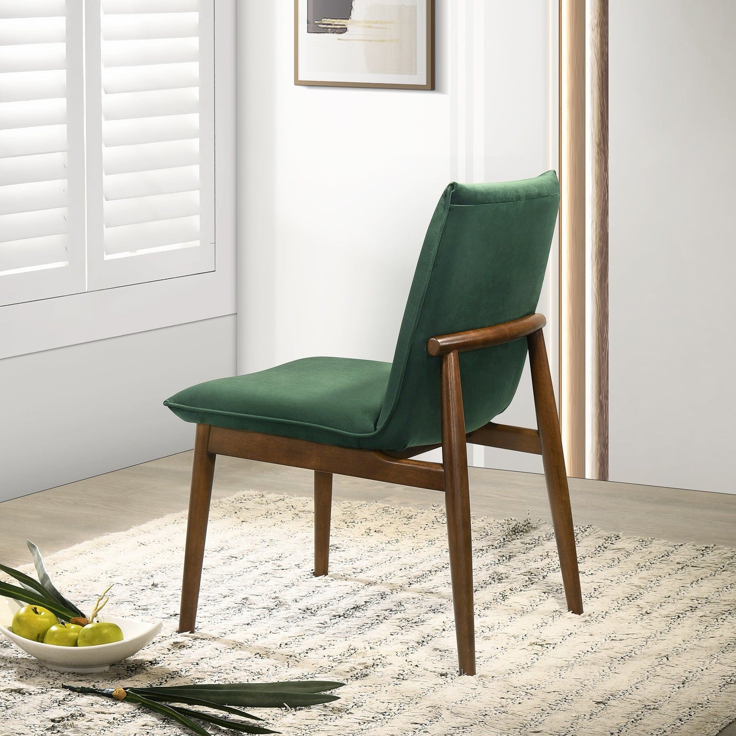 Monza - Dining Chair (Set of 2) - Dark Green