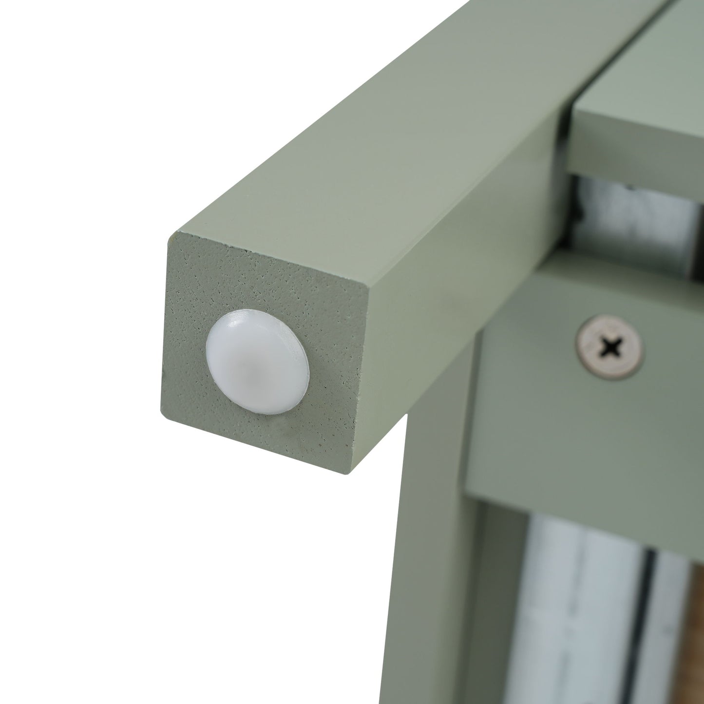 Bathroom Vanity With Ceramic Sink And Ample Storage, Ideal For Small Bathrooms - Green