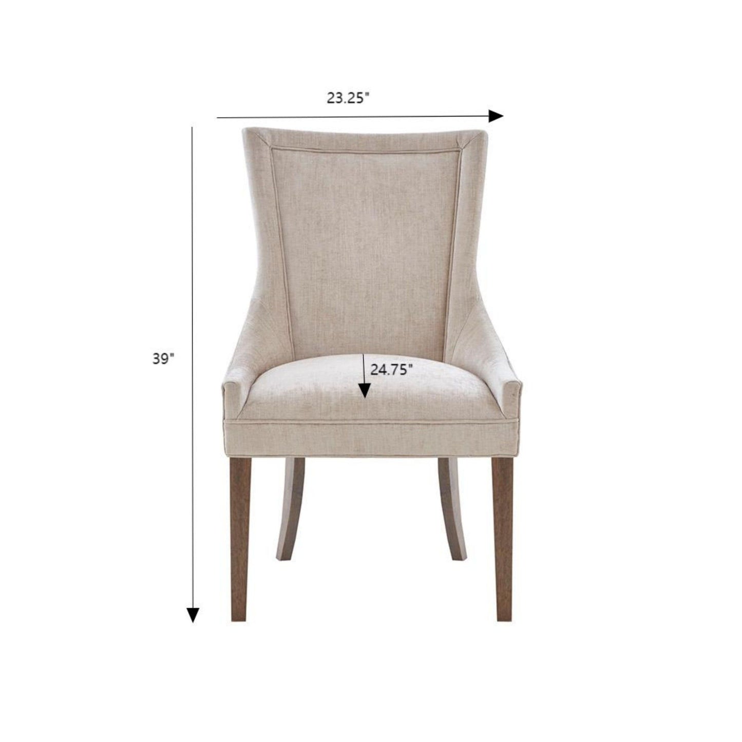 Ultra - Dining Side Chair (Set of 2) - Cream