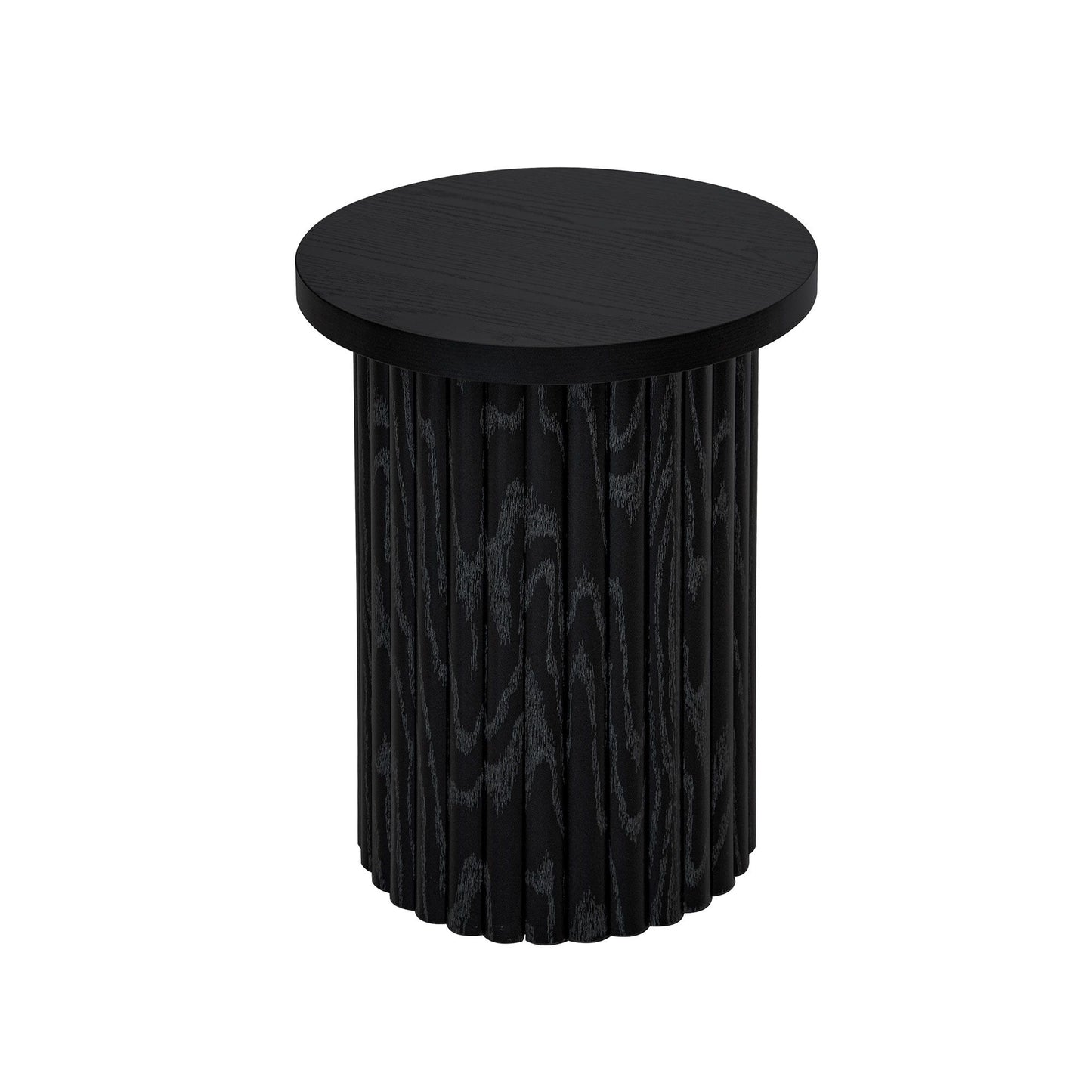 Coffee Table (Set of 2), Round Coffee Table, Modern Side Tables Accent End Table For Living Room - Black