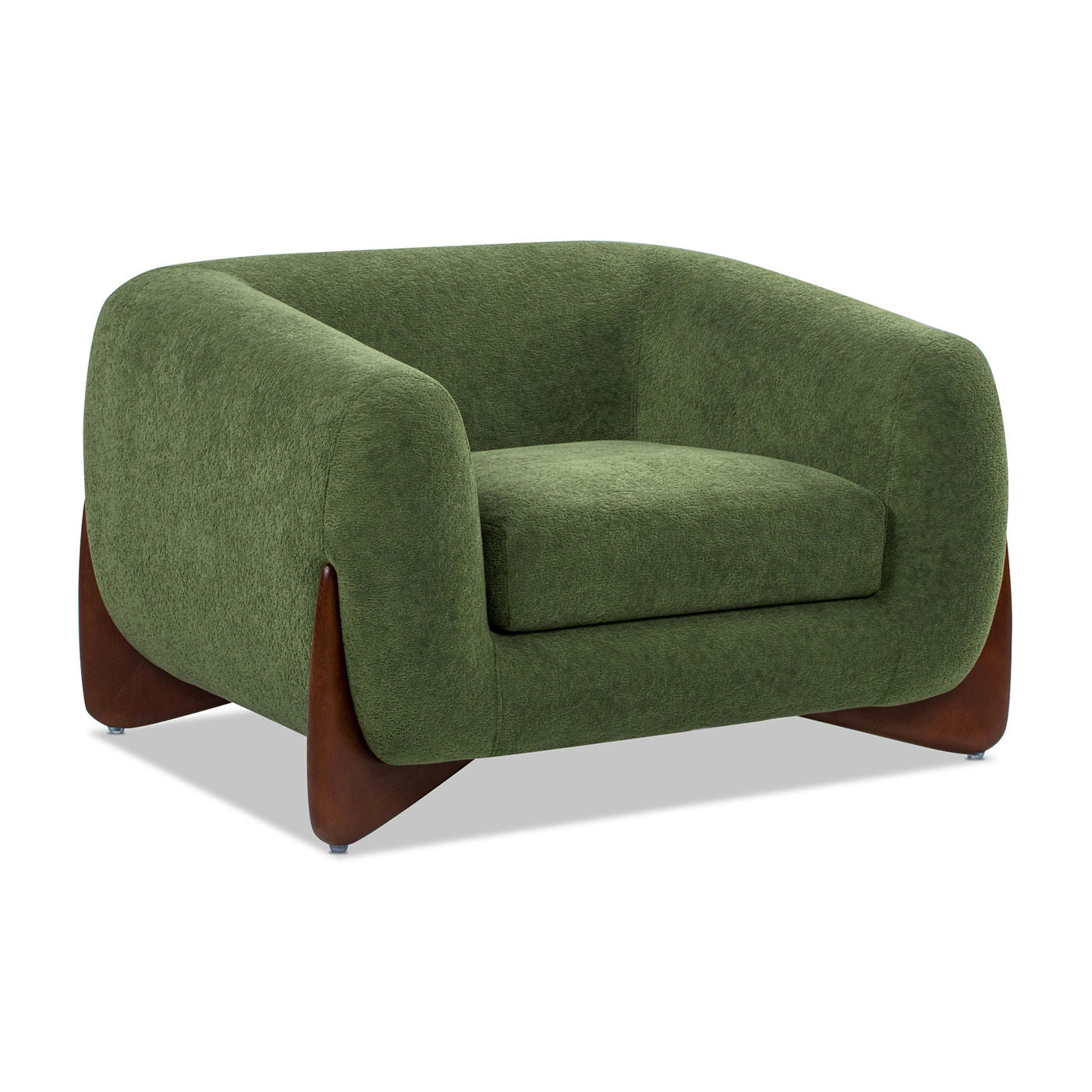 Alpine - Sherpa Arm Chair - Moss Green