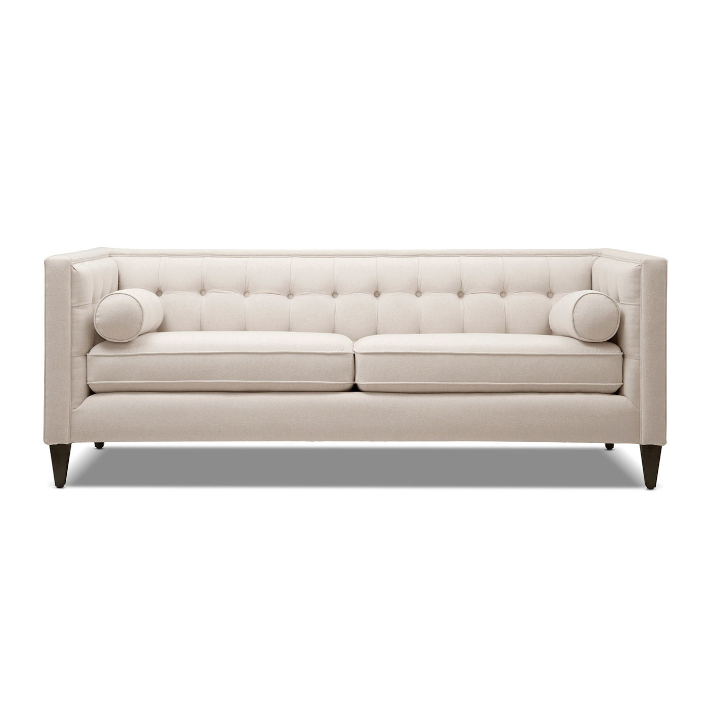 Jack - Modern Tuxedo Tufted Sofa - Sky Neutral Beige