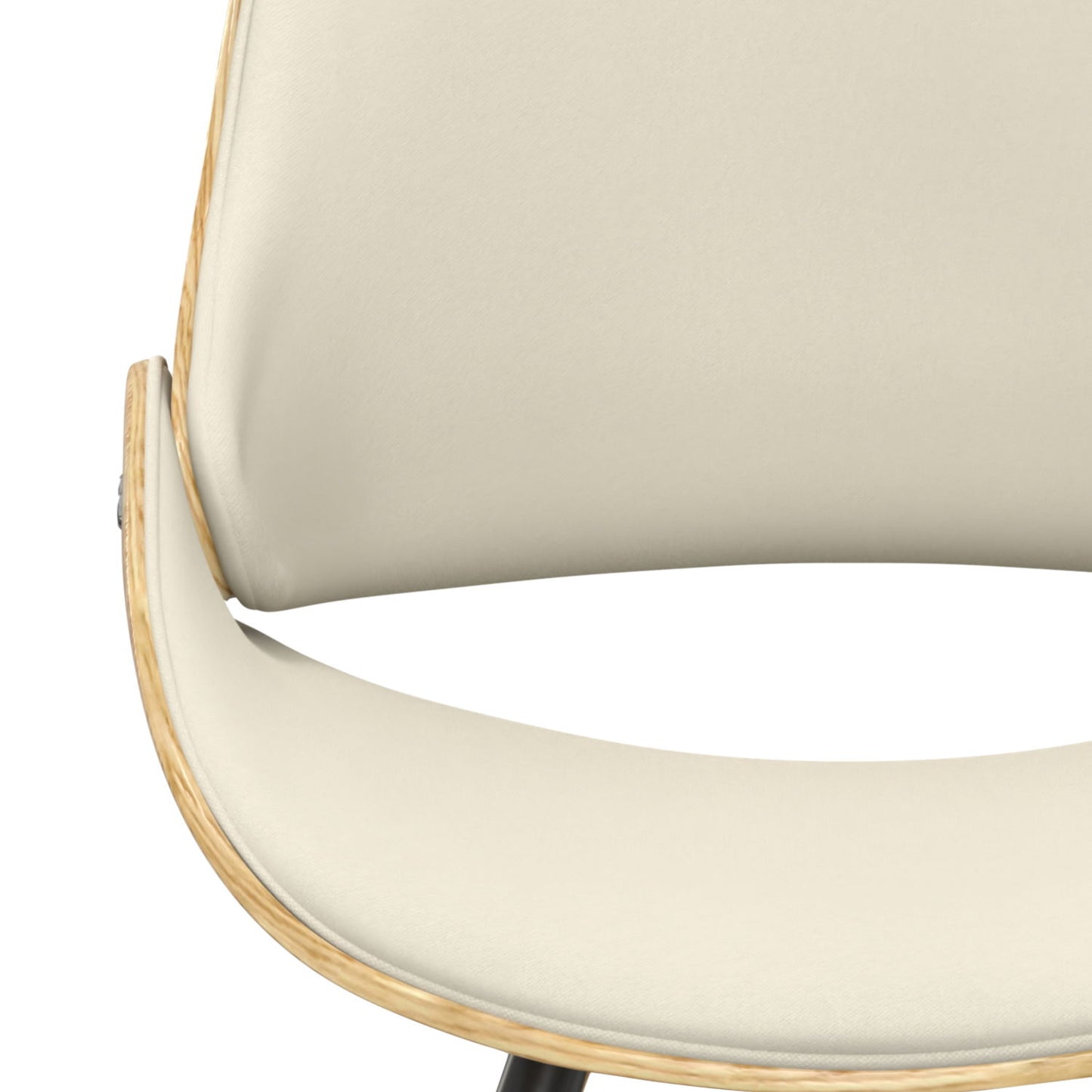 Malden - Bentwood Dining Chair With Wood Back - Natural