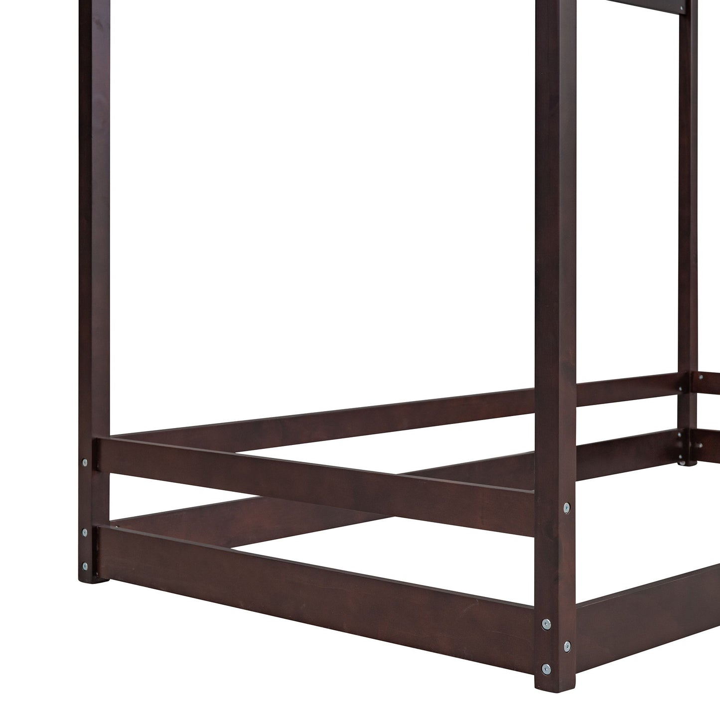 Twin Size Playhouse Bed - Espresso