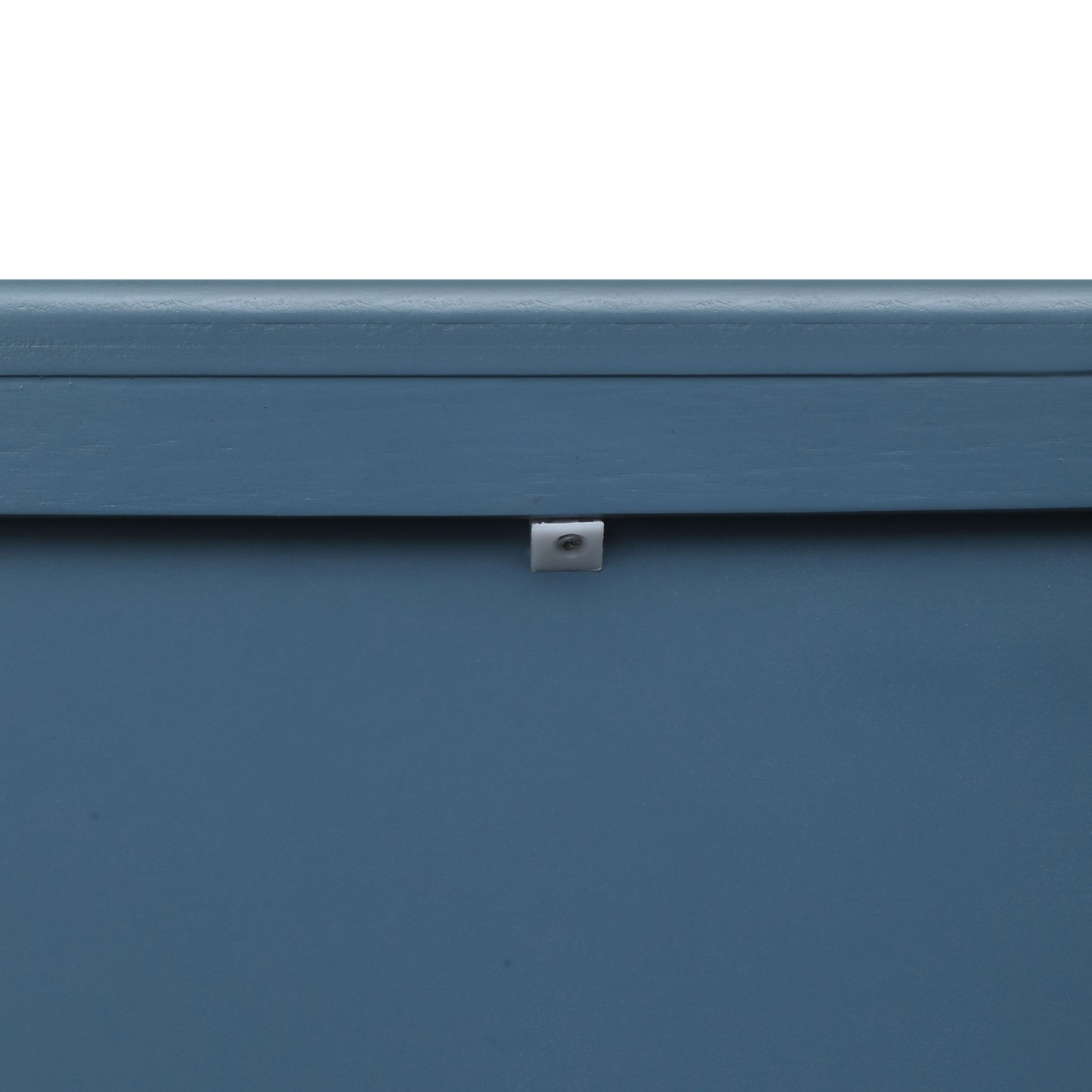 2 Drawer Side Table, American Style, End Table, Suitable For Bedroom - Blue