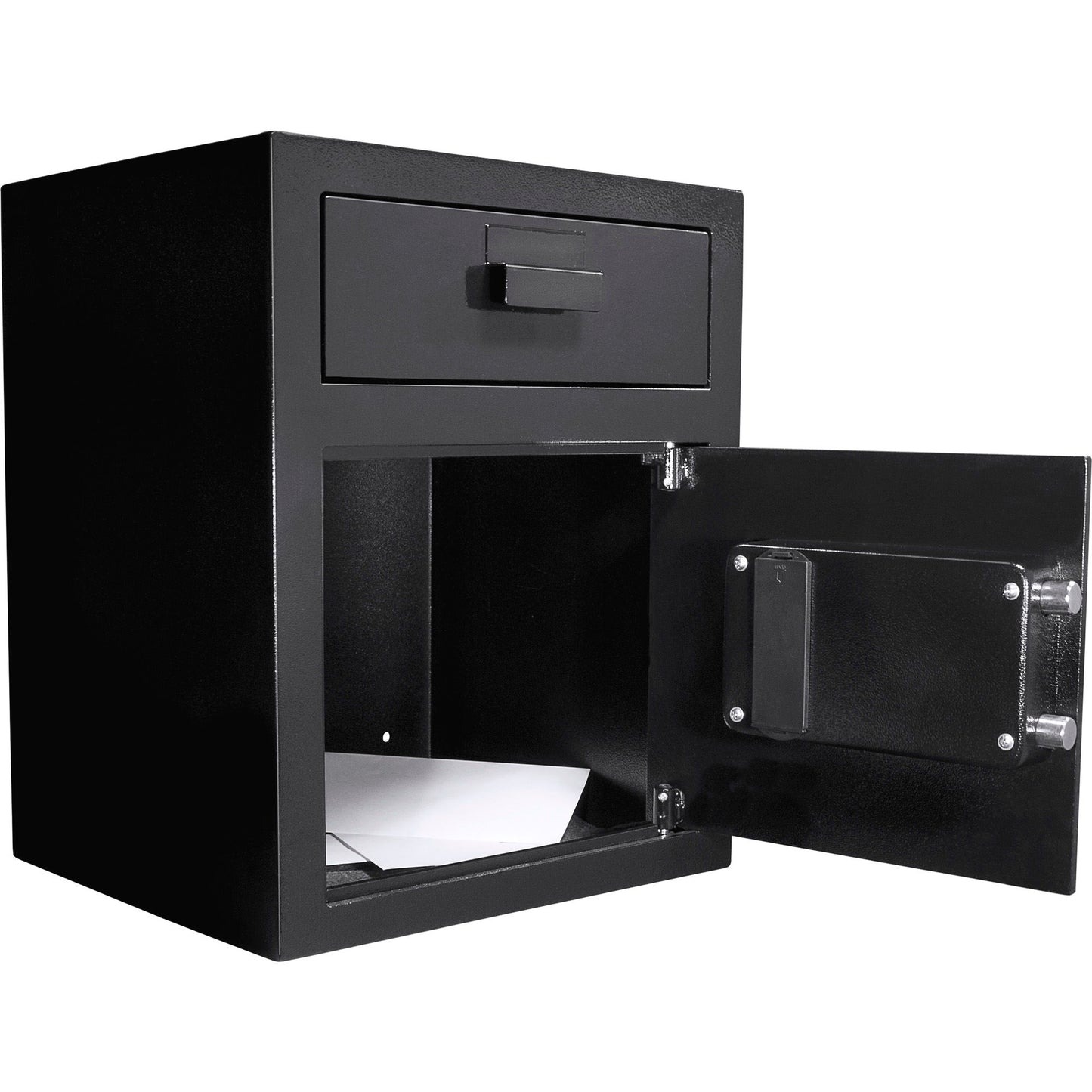1 1 Cu Ft Keypad Depository Safe - Black