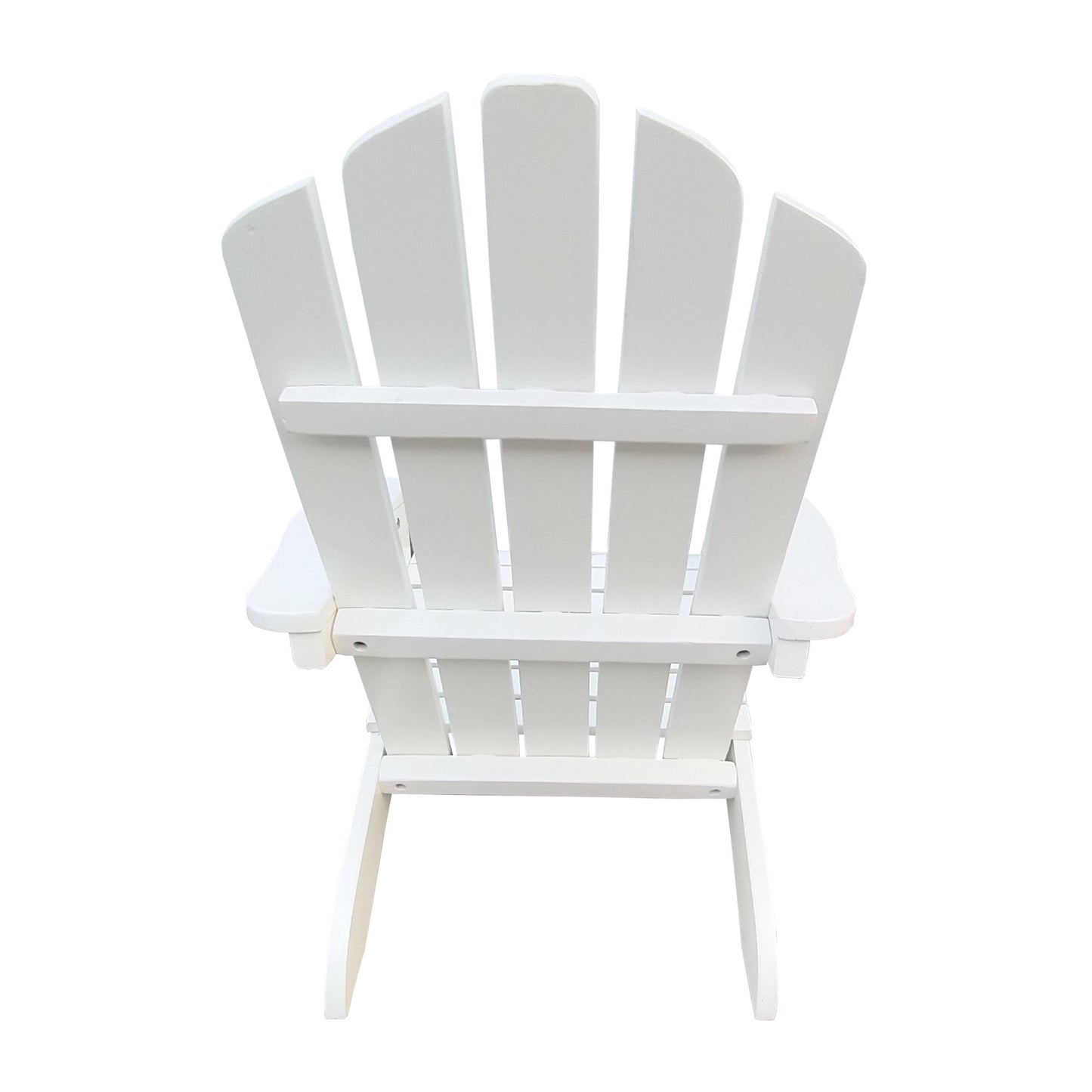 Outdoor Or Indoor Children Adirondack Chair - White
