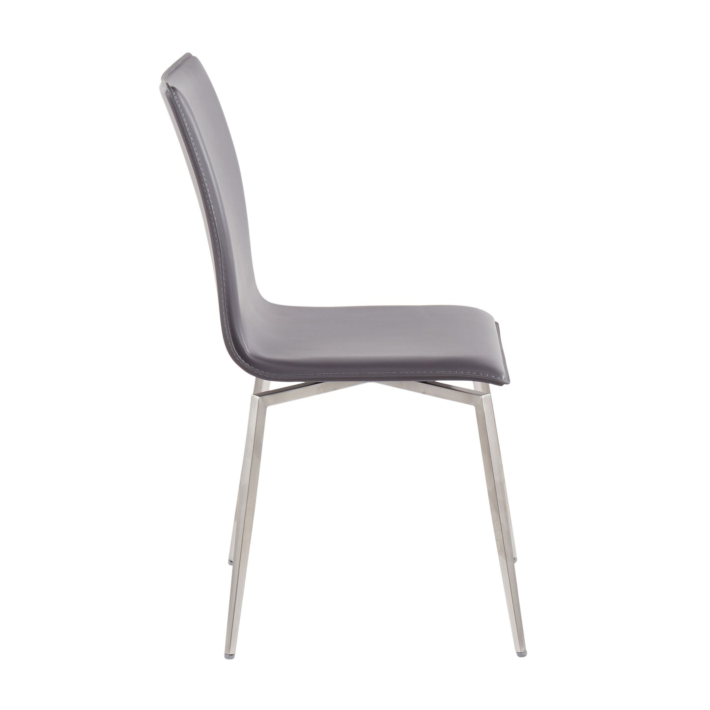 Mason - Contemporary Upholstered Chair (Set of 2) - Gray