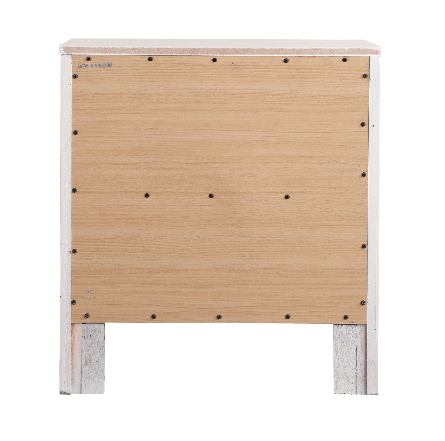 Transitional Nightstand - White