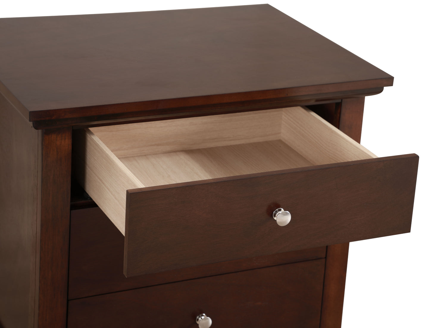 Hammond - 3 Drawer Nightstand - Cappuccino