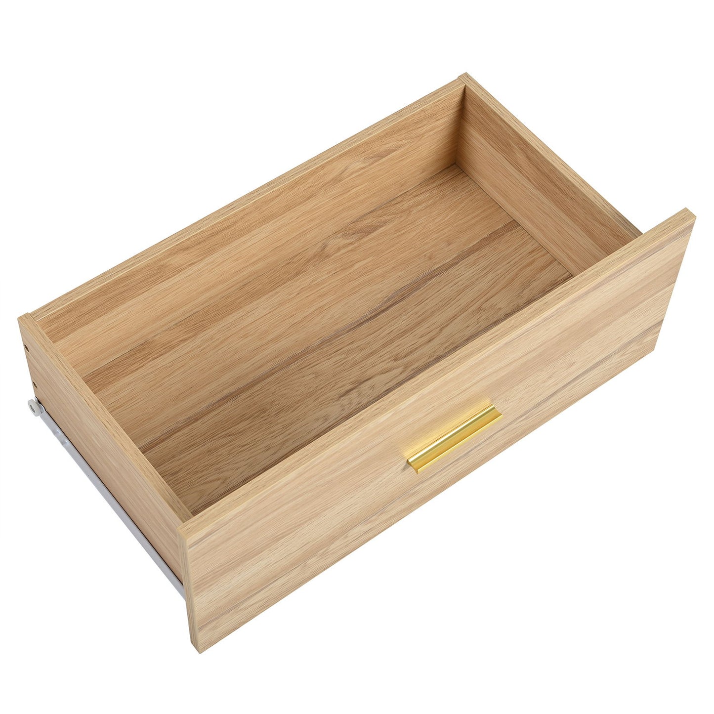 Modern 6 Drawer Dresser For Bedroom, Ample Storage Wide Chest Of Drawers, Sturdy & Safe - Natural