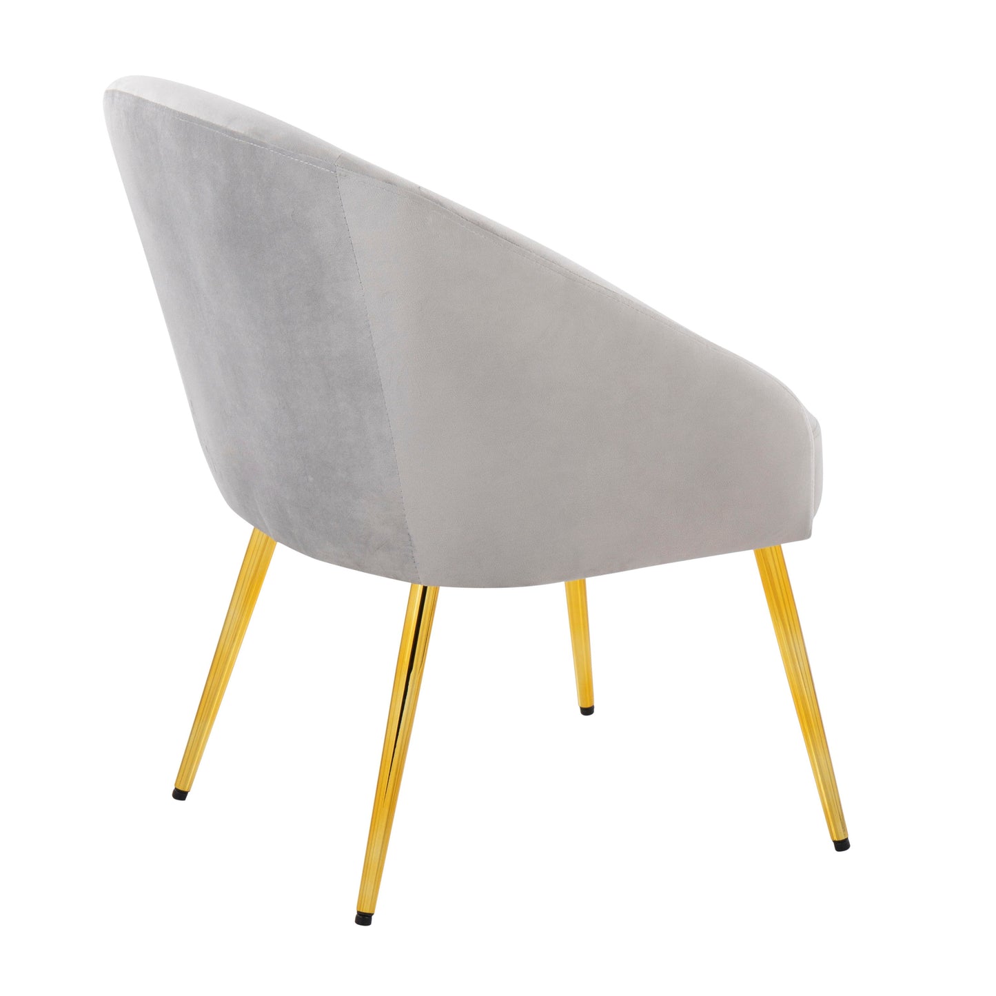 Shiraz - Contemporary / Glam Chair - Gold / Silver