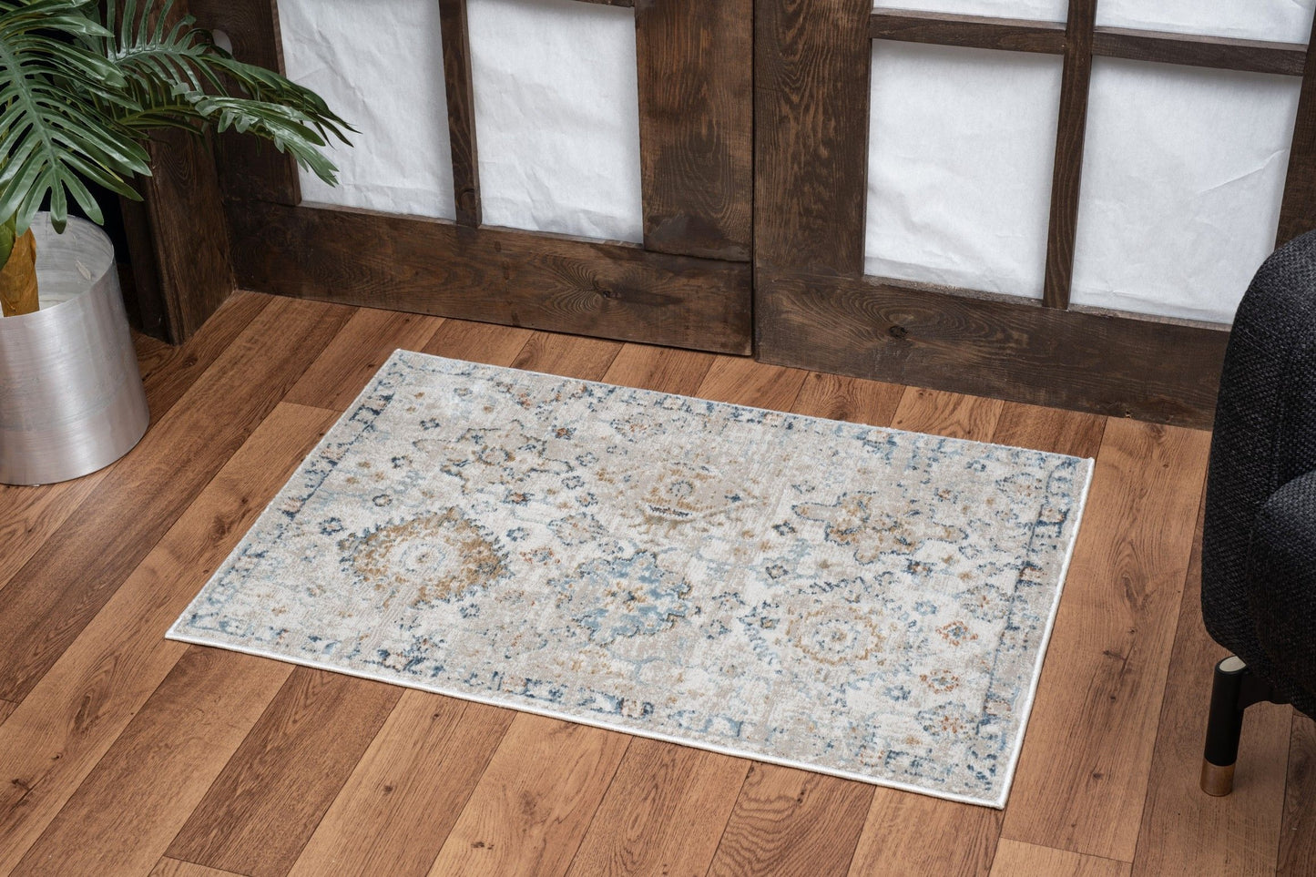 Noble - 7'10" X 10'3" Polypropylene, Area Rug - Ivory