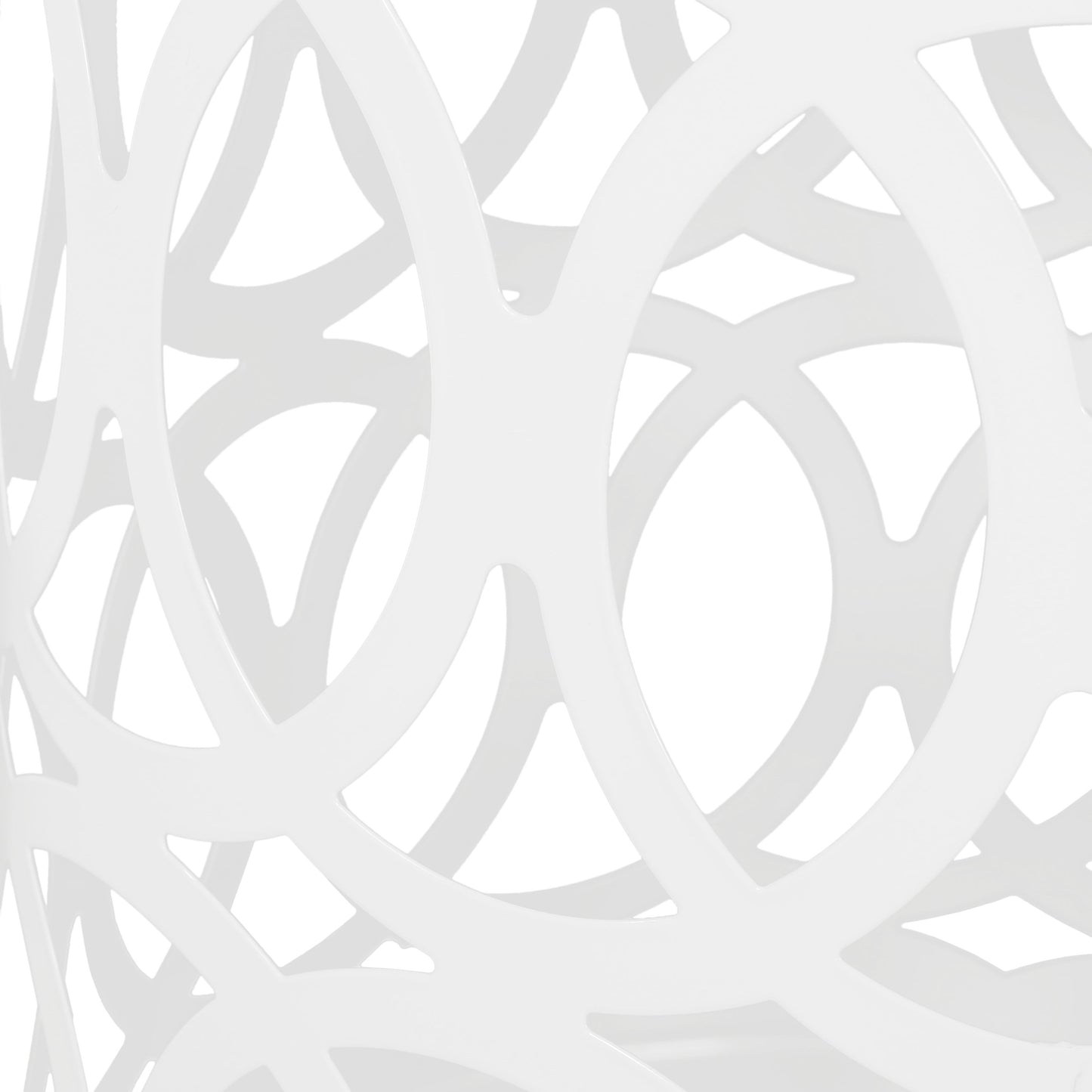 Outdoor Metal (Set of 2) End Table - White
