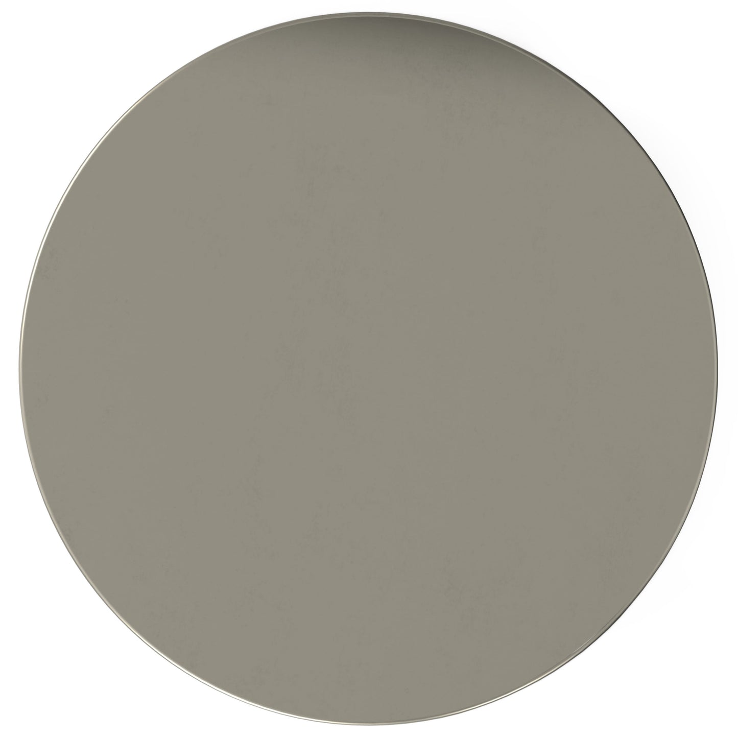 Curtis - Metal Cylinder Accent Table - Ombre Black / Silver