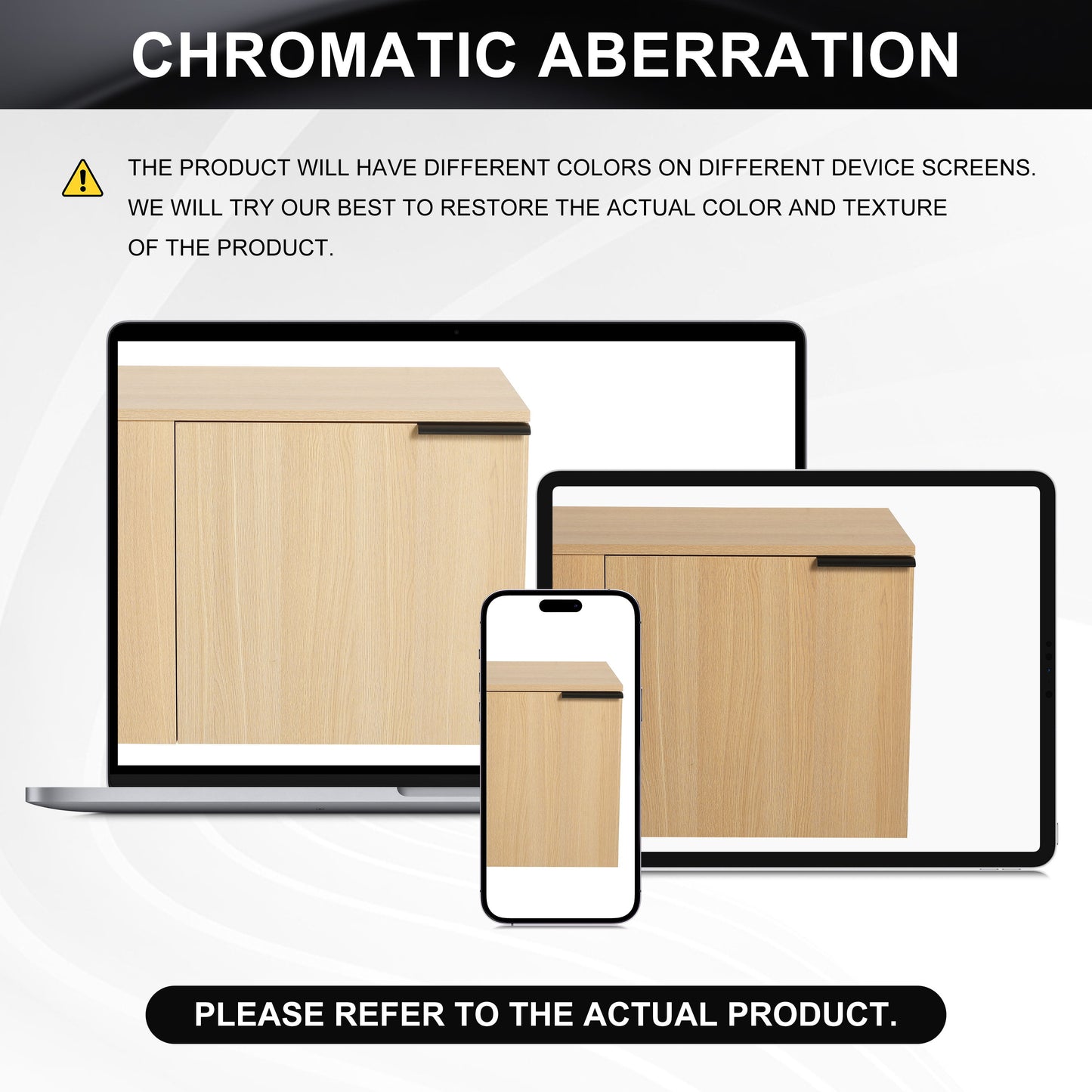 Modern Bathroom Vanity, Cabinet Set Without Sink - Oak