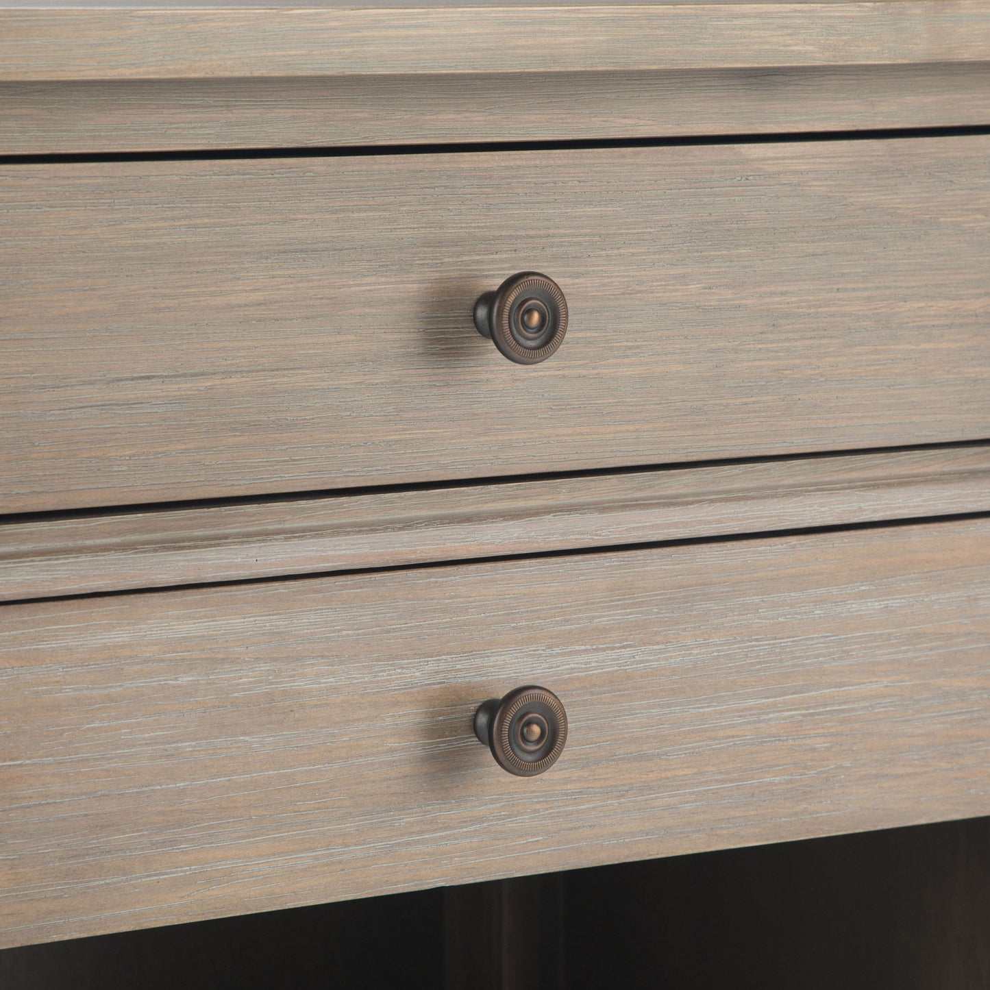 Carlton - Bedside Table - Distressed Gray